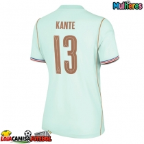 Camisa de Futebol França Kante #13 Equipamento Secundário Mulheres Mundo 2026 Manga Curta